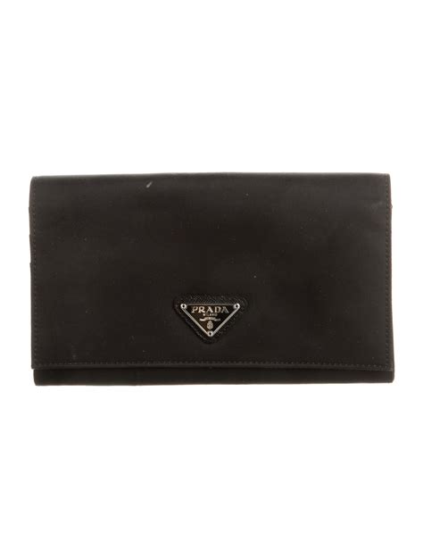 prada continental wallet vovage|prada wallet holder.